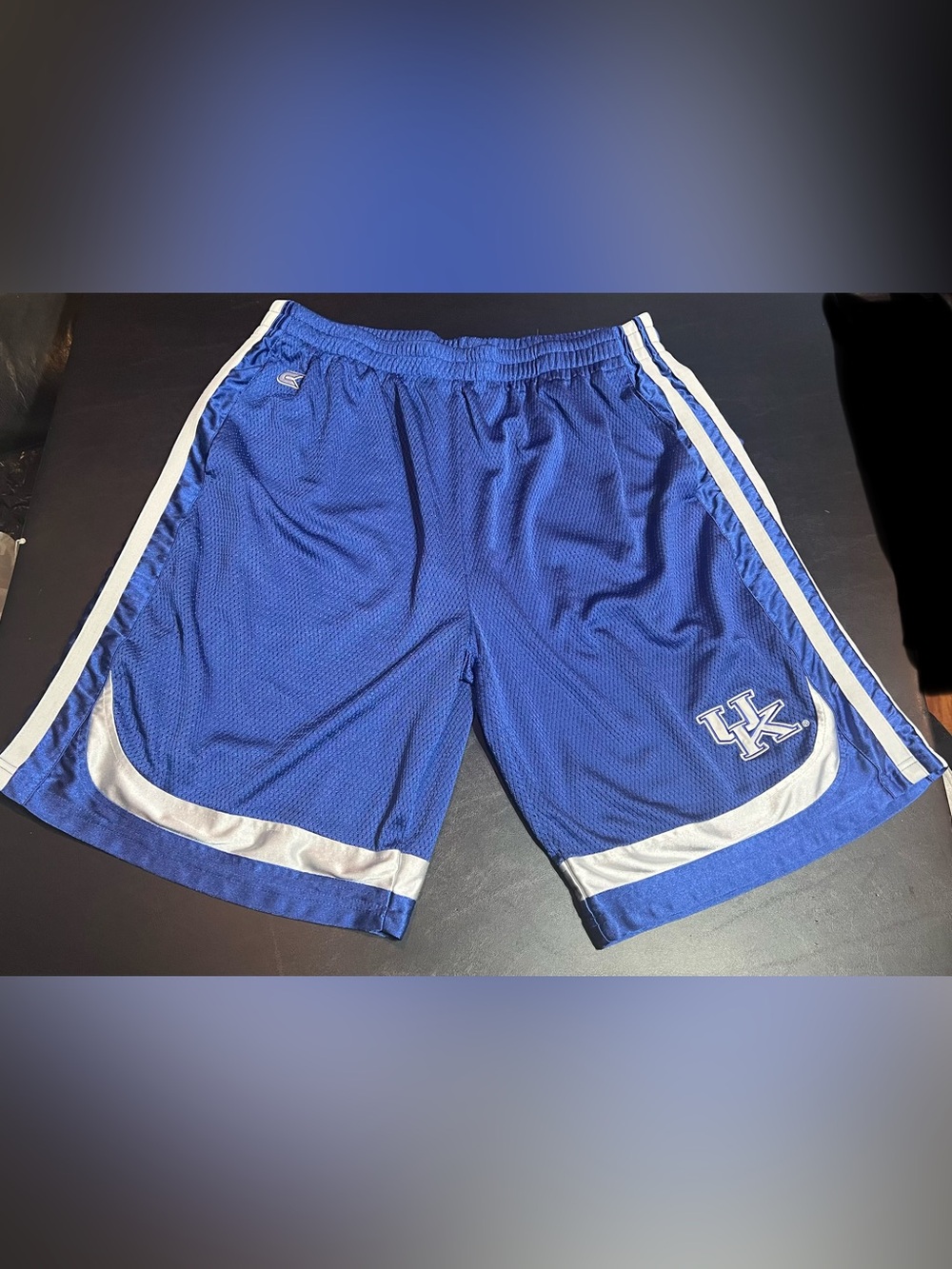 Vintage Colosseum University of Kentucky Wildcats Blue Basketball Shorts - Picture 8 of 12